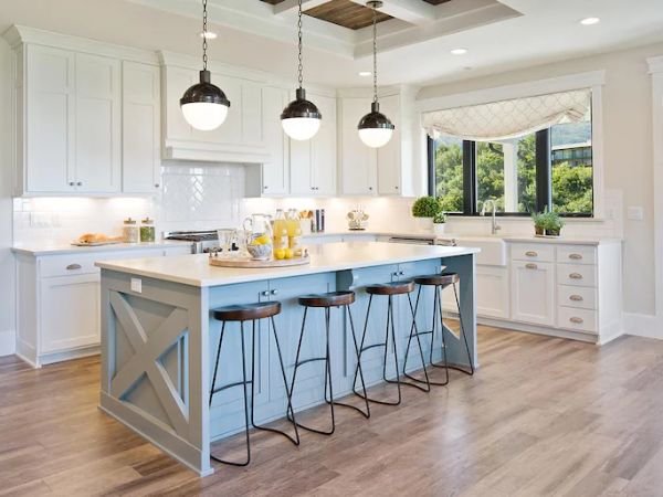 Kitchen Island Installation in Atlanta